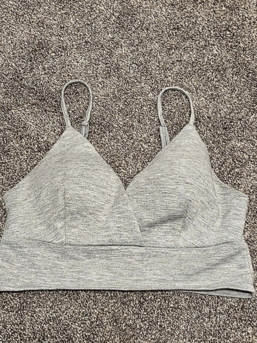 Forever 21 Gray Strappy Camisole Size Small Like New